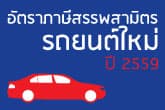 ผลกระทบจาก “อัตราภาษีรถยนต์ ปี 2559” เรื่องควรรู้สำหรับคนที่กำลังจะซื้อรถใหม่